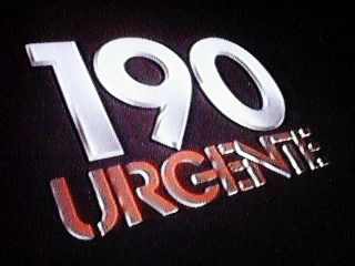 Logotipo Antigo do finado 190 Urgente